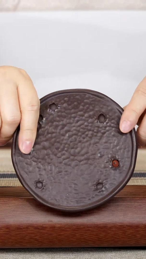 【闪购商品】紫砂茶杯紫泥壶承杯托