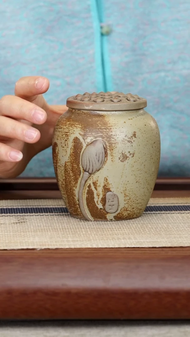 【闪购商品】紫砂茶杯茶叶罐