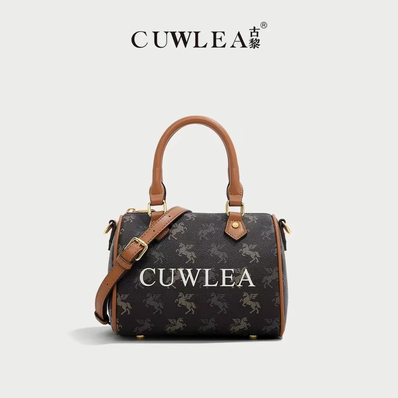 【CUWLEA/古黎】2023年独角兽图案系列斜垮手提包枕头包GL-1188