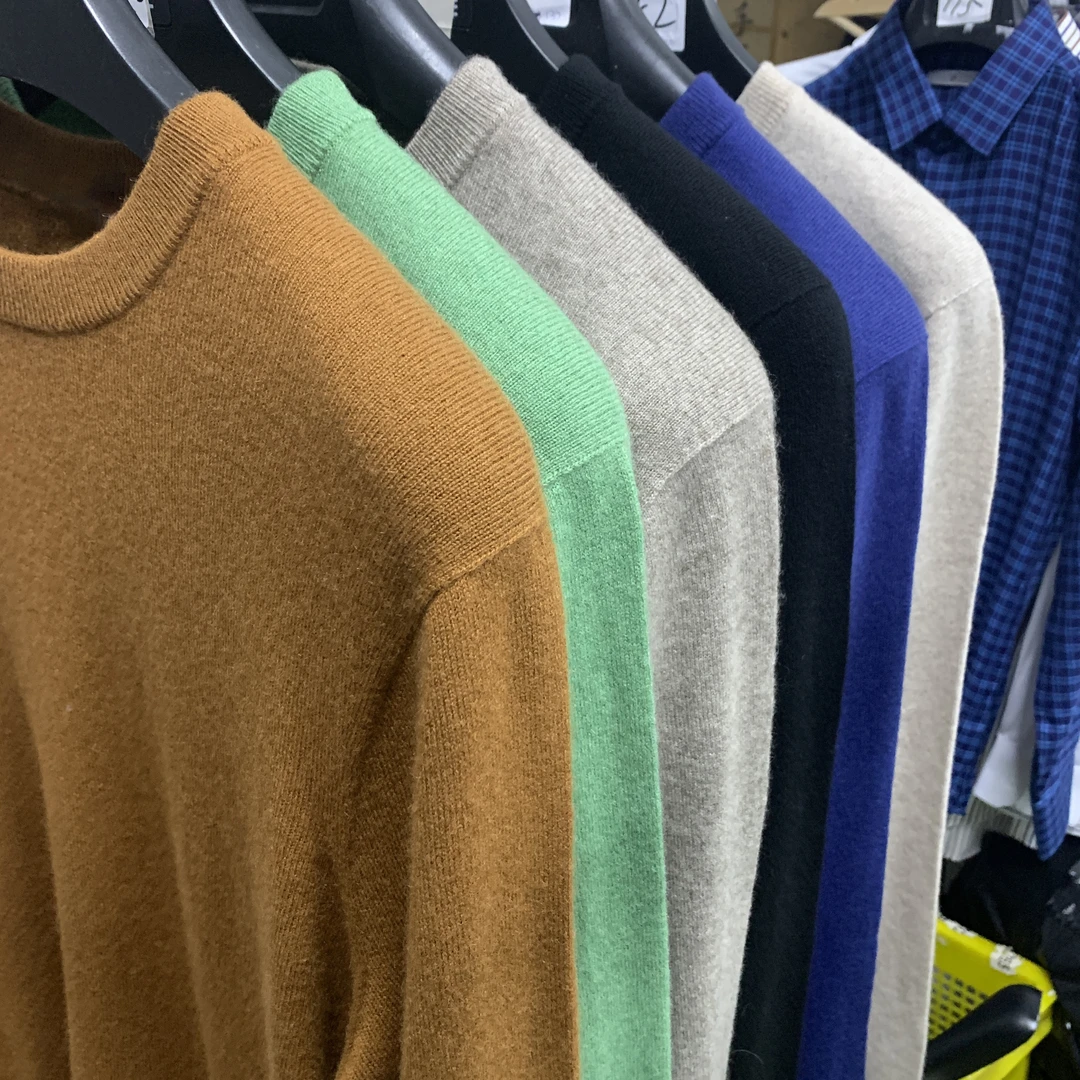 【羊绒羊毛】毛衫毛衣圆领长袖男款集合MY004