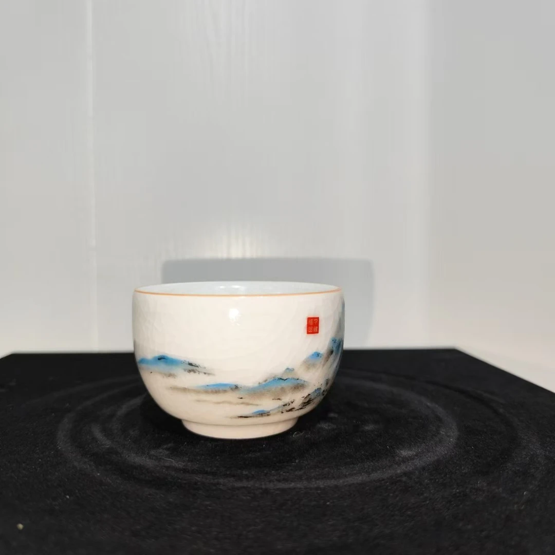 A60花瓶花器万里江山单杯