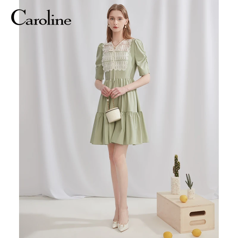 CAROLINE卡洛琳夏季新款连衣裙ECREBA07