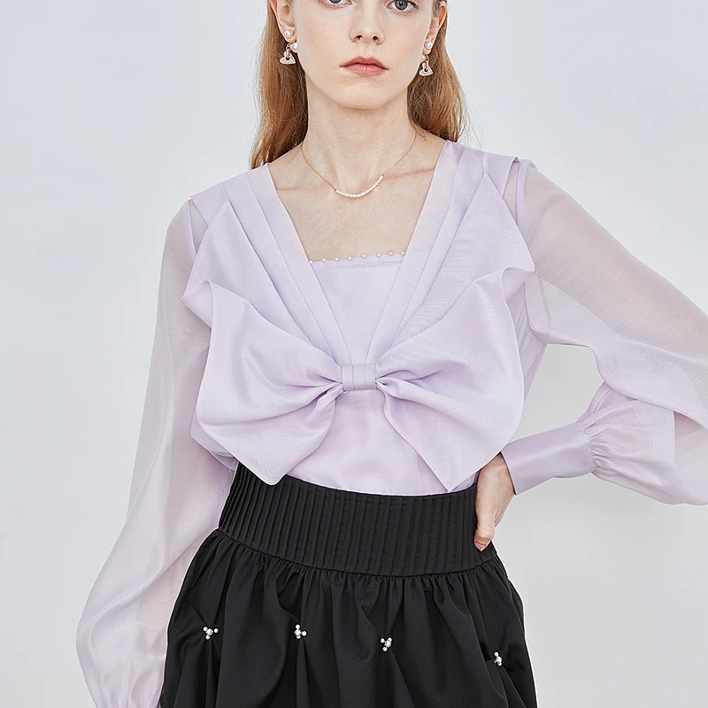 [粉丝专享]Caroline春季衬衫WCRDAA32