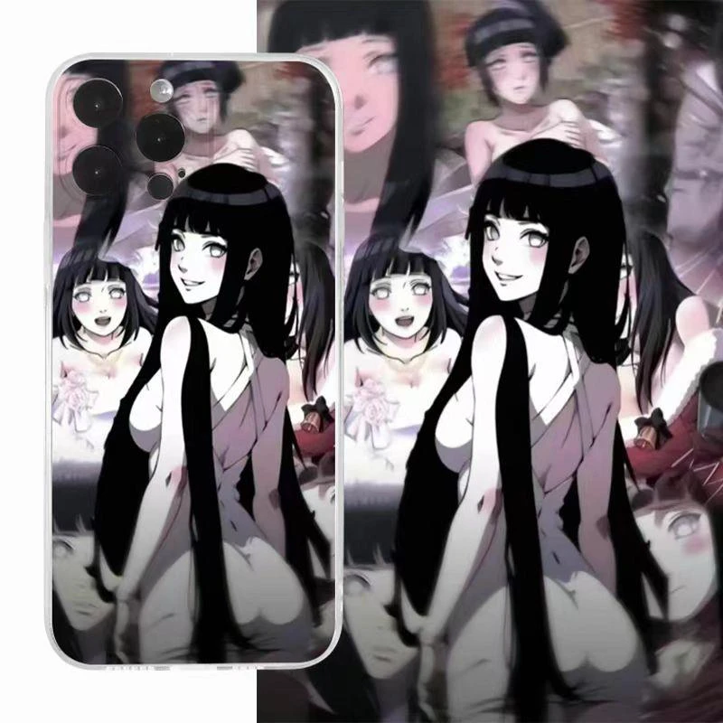 适用火影忍者雏田高级感个性iPhone15苹果15pro华为nova5OP手机壳