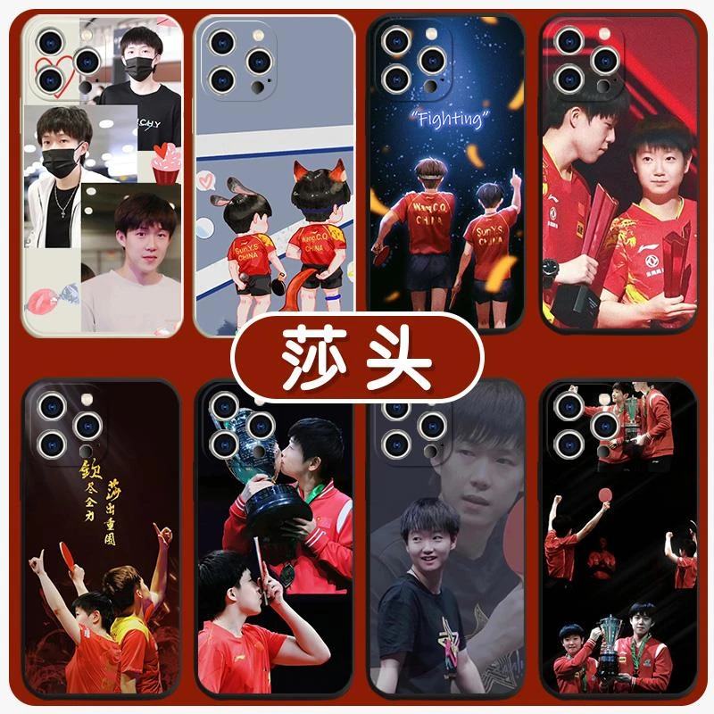 莎头手机壳苹果14华为mate40王楚钦iPhone15Promax小米15孙颖莎OP