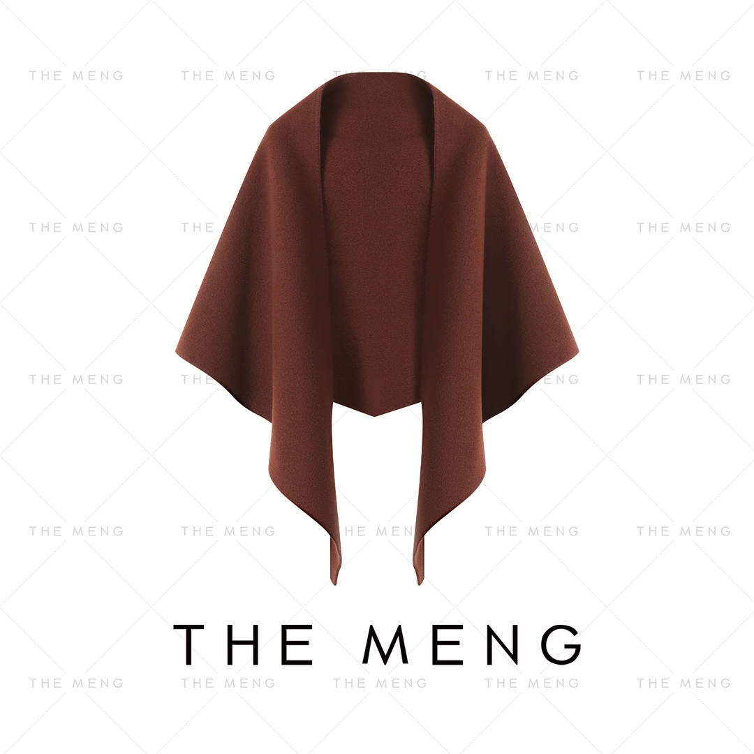THE MENG【搭配单品】山羊绒绵羊毛静奢时尚毛呢围巾#M243WJ0009