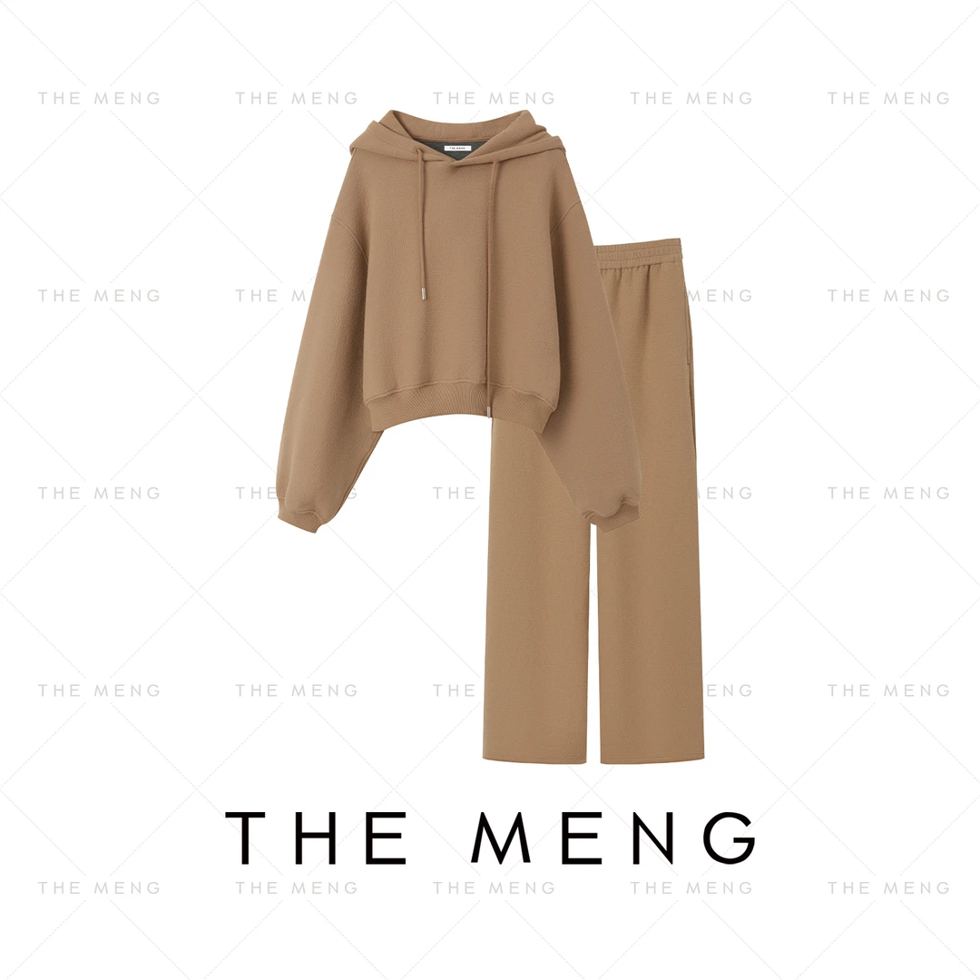 THE MENG【秀诗】高支高密肌理感休闲套装#M243I0042-A+M243I0042-B