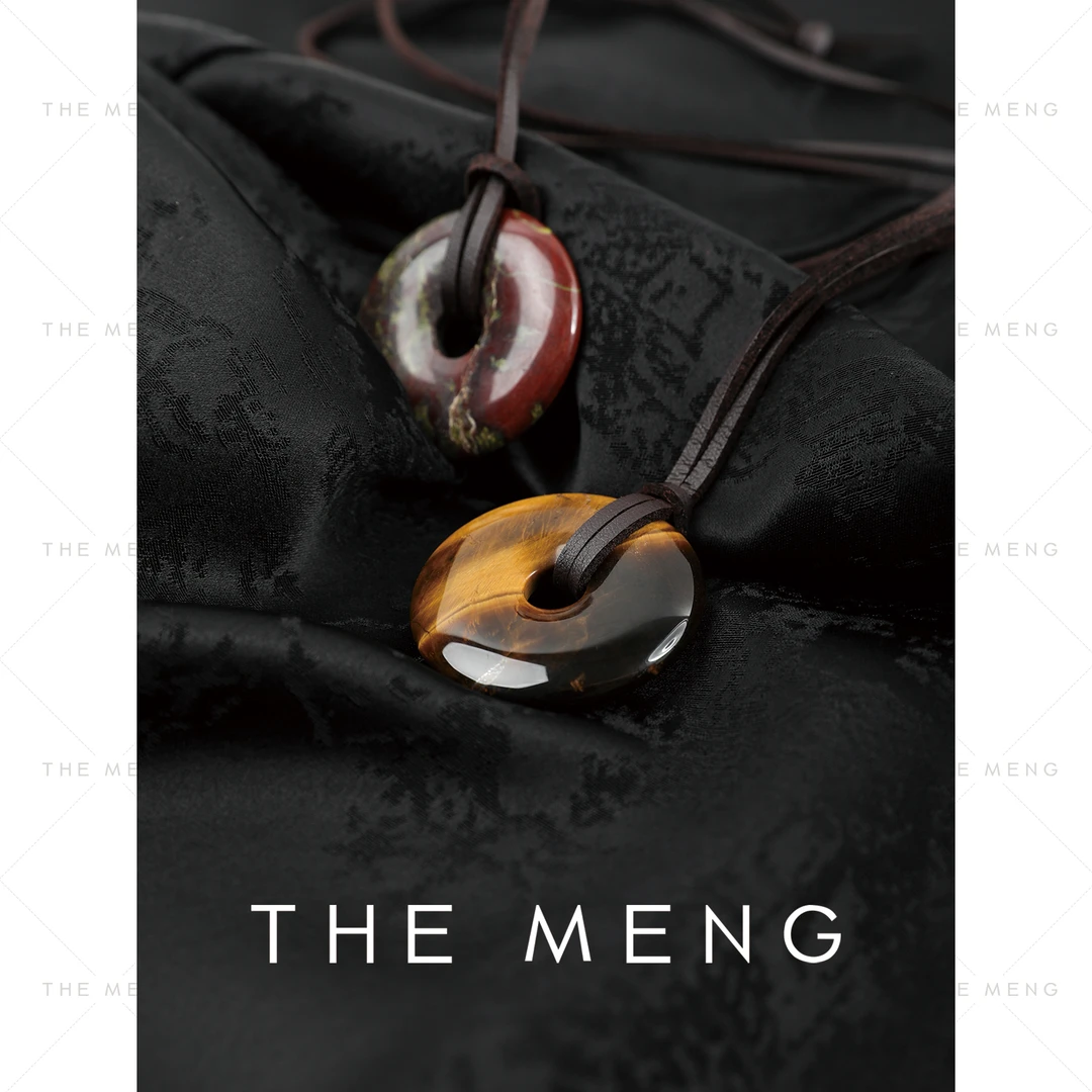 非金属皮质吊坠 THE MENG【搭配单品】天然复古通勤吊坠#M243U0015