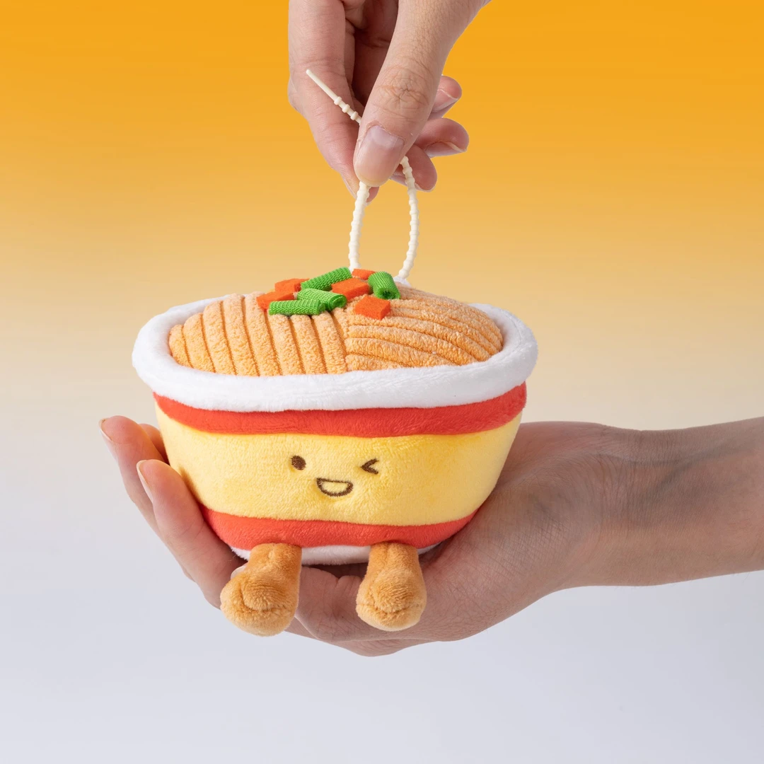 全员饿人·武汉热干面·毛绒玩偶挂件 纪念品礼物