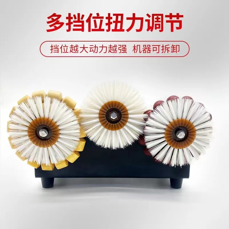 全自动文玩电动刷支架小金刚核桃橄榄清理打底包浆盘珠机器万毛刷