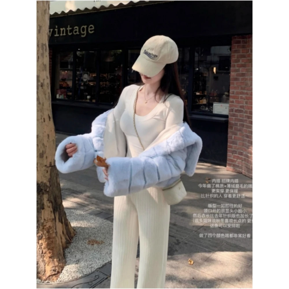 【招牌内搭】闭眼入～加绒磨毛面料更好穿百搭性感修身长袖打底