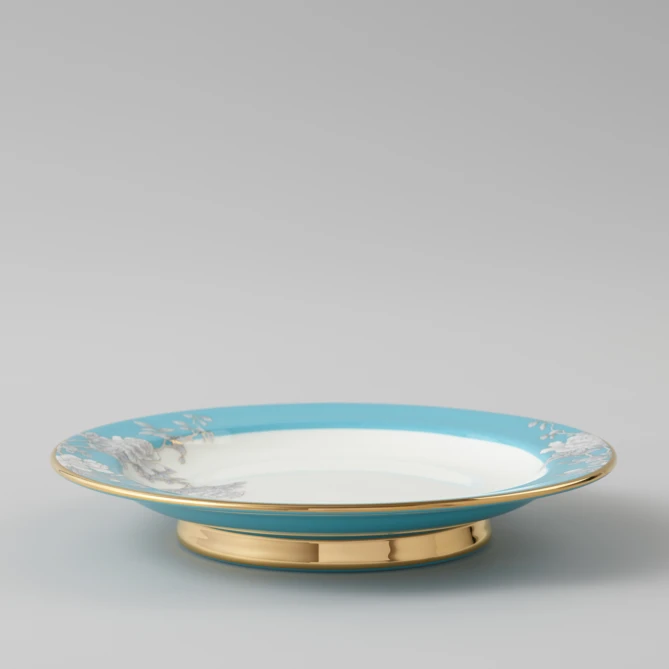 永丰源水墨牡丹餐具散件骨碟家用中式描金