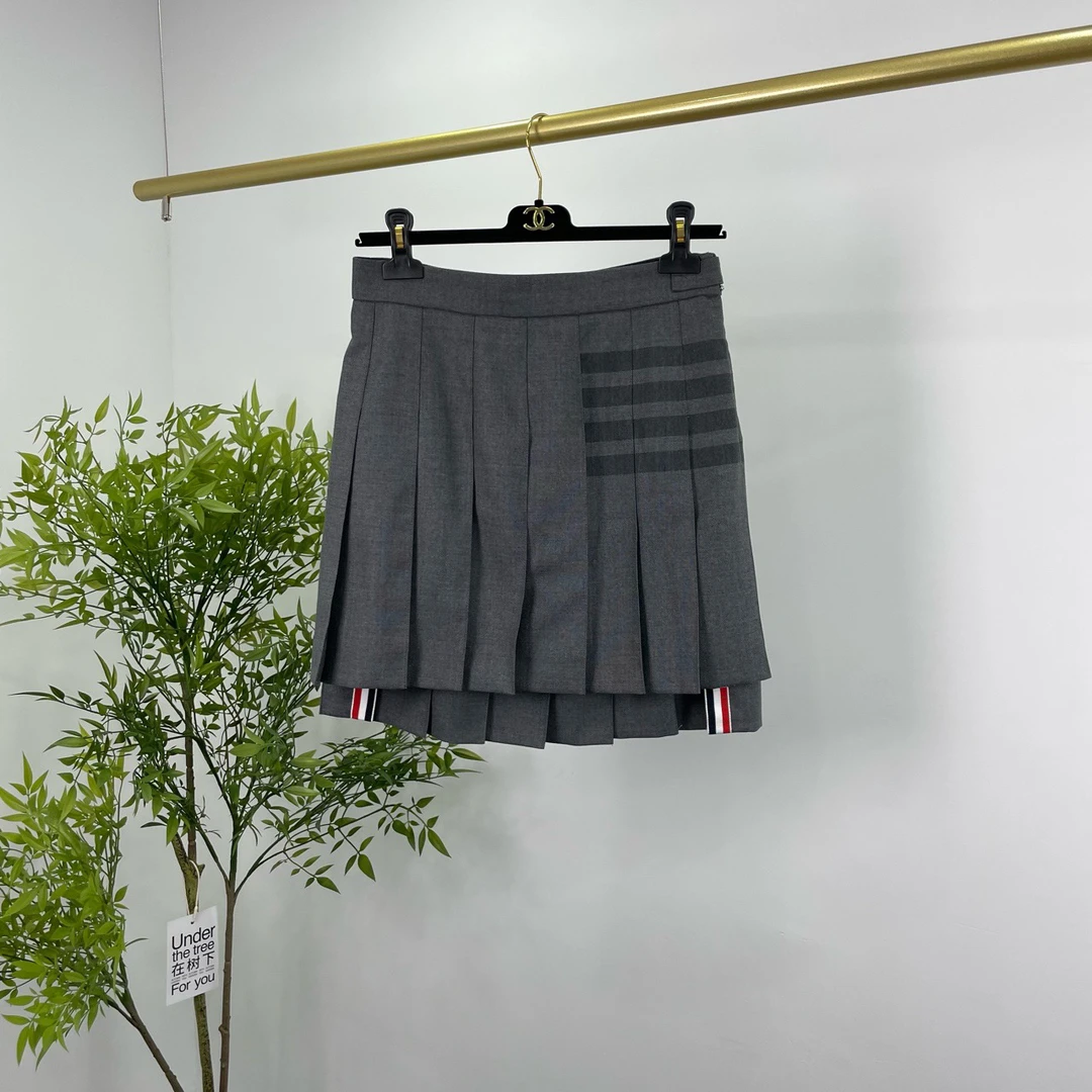 Thom Browne TB 汤姆布朗 王心凌同款 百褶裙 短裙 40码/98新/