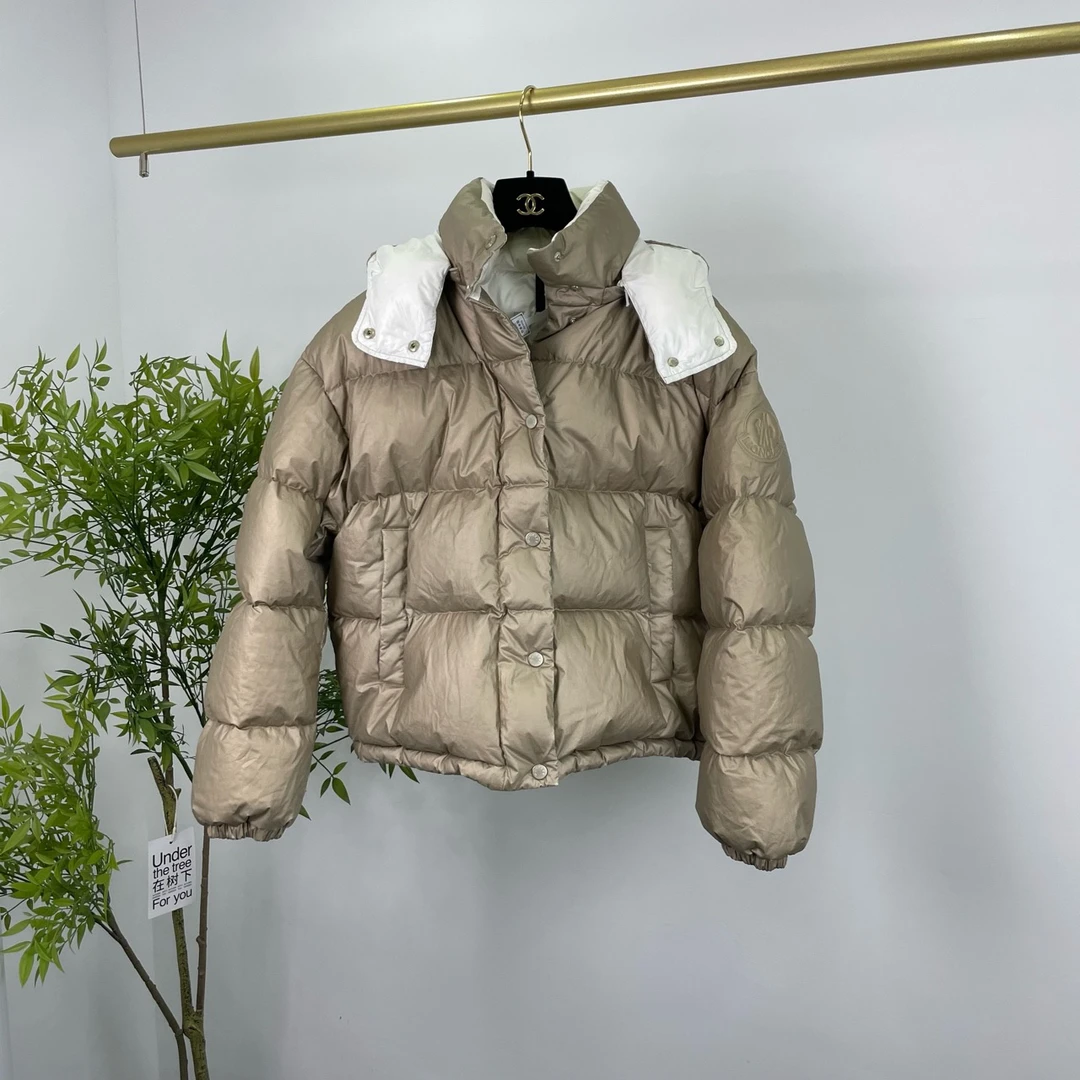 Moncler 蒙口 Daos 香槟色面包羽绒服 0码/98新/无配件 YM0680