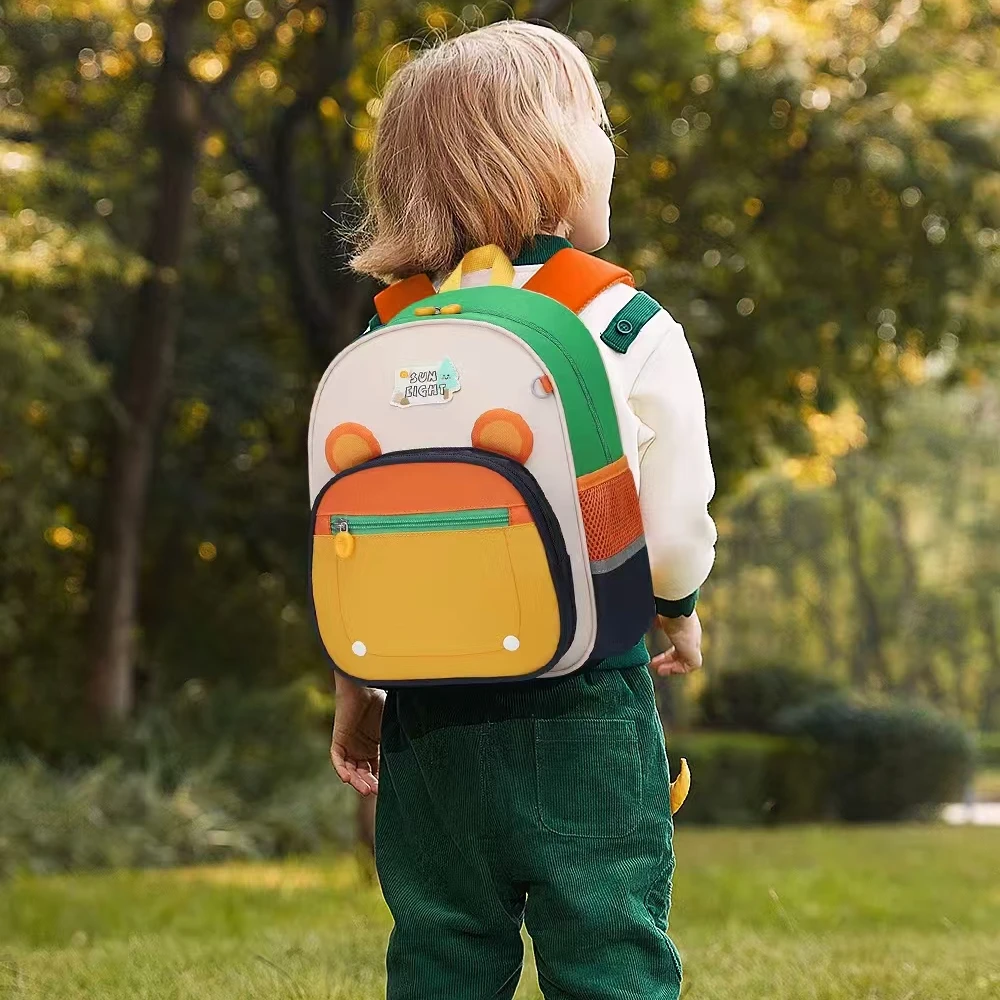 阳光8点书包2-5小中班男女童可爱护脊超轻防水大容量双肩包#22149