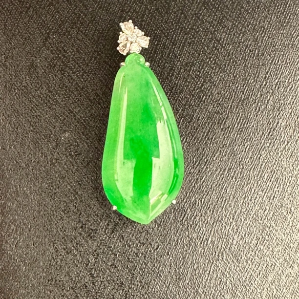 天然缅甸A货翡翠福瓜