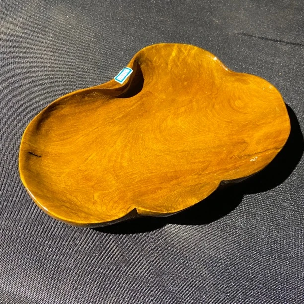 缅甸大叶金丝楠木各类树种茶桌小果盘