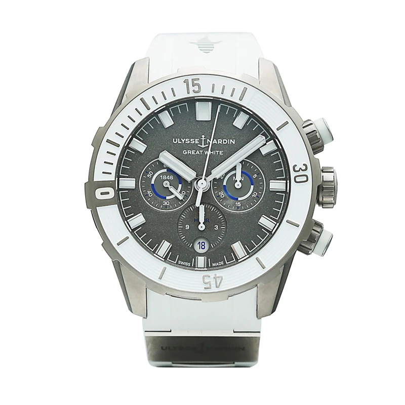 95新 Ulysse Nardin/雅典 1503-170LE-1A-GW/3B/2022年盒证/男表
