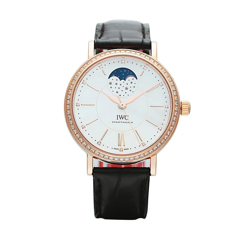 95新 IWC/万国 柏涛菲诺/IW459002/单表/玫瑰金中性手表
