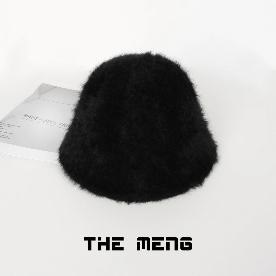 THE MENG【搭配单品】冬季设计师款植绒渔夫帽子#L6644