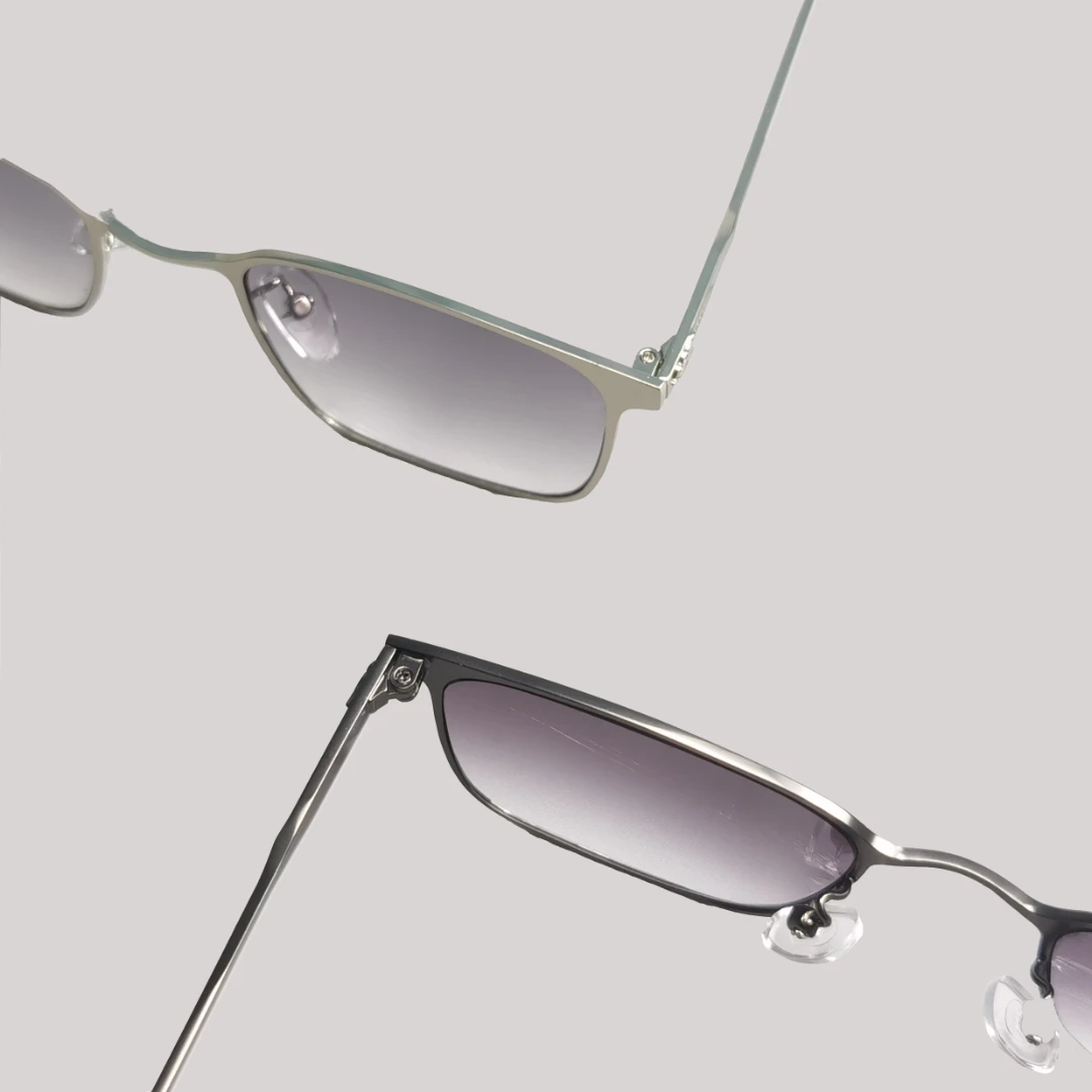 复古方框街拍防紫外线墨镜个性时尚夏季不锈钢太阳镜简约大气眼镜