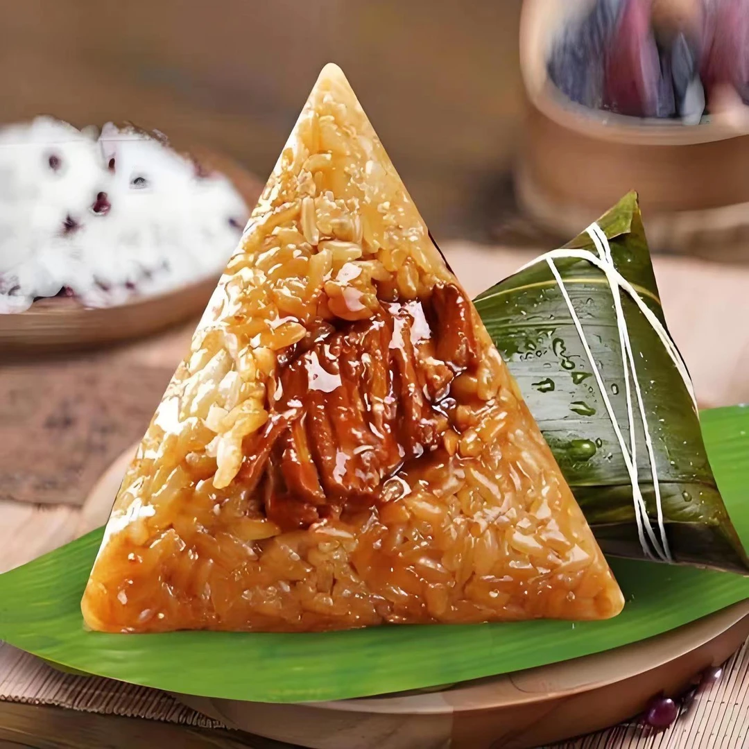 东北老式糯米肉粽