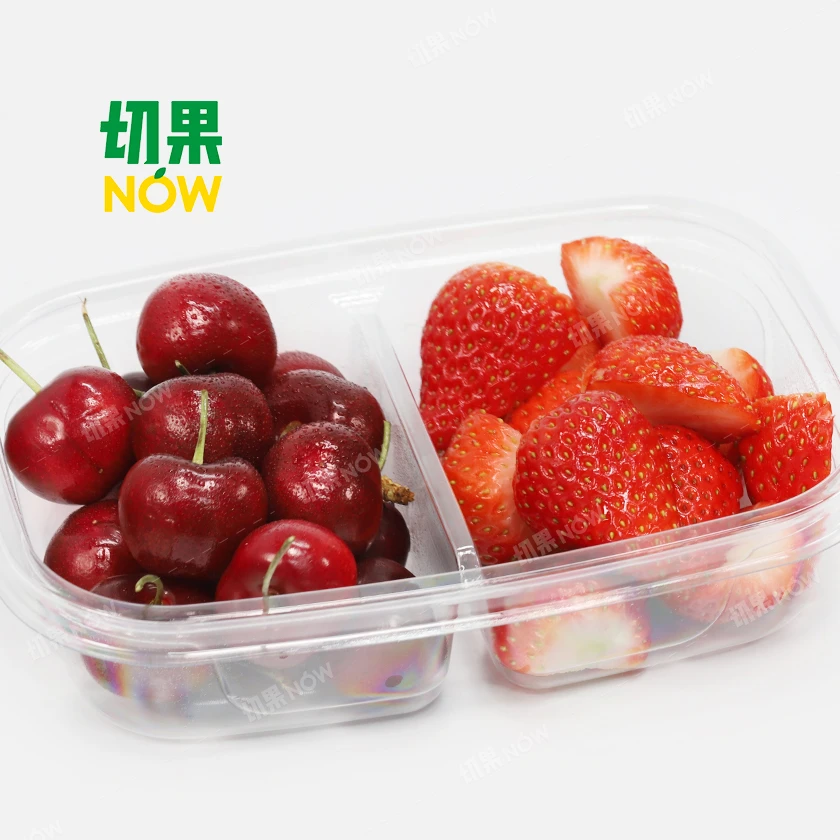 果切【双拼】美早樱桃+草莓.300g