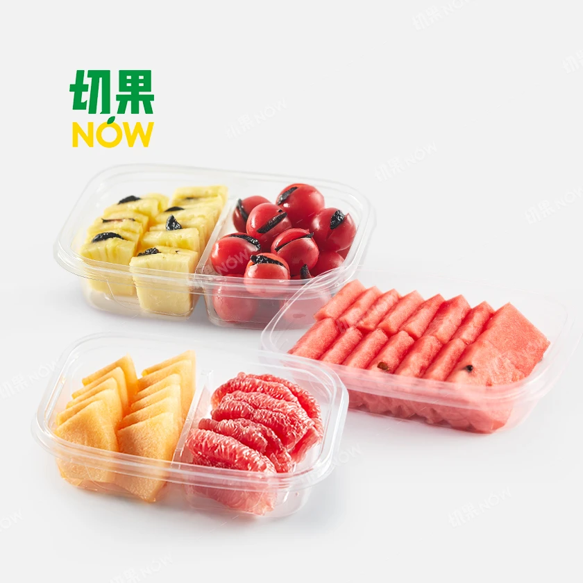 【天作之合】凤梨乌梅+乌梅小番茄.350g+【双拼】红柚+哈密瓜.350g+【果切】西瓜.250g
