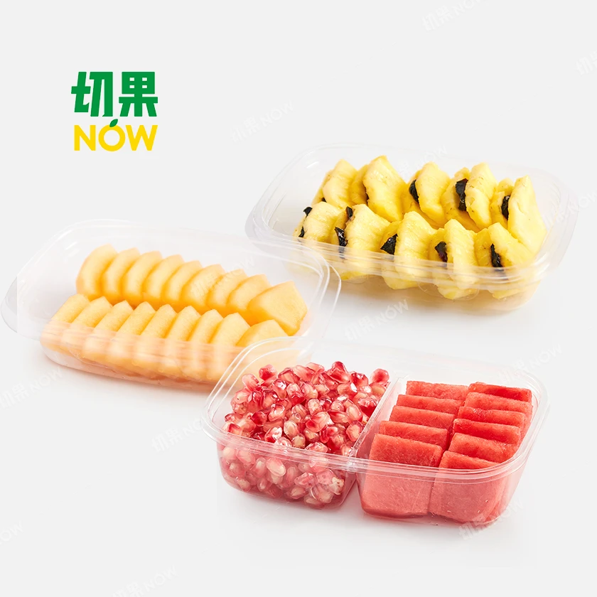 【双拼】石榴+西瓜.350g+【网红】凤梨乌梅.250g+【果切】哈密瓜.250g--DR专用