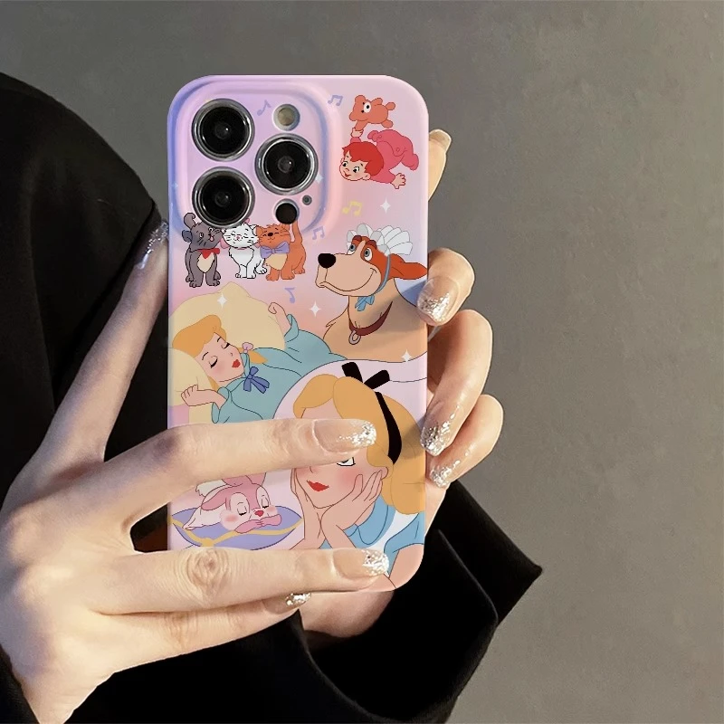 ins爱丽丝公主适用苹果/vivo/小米/oppo/华为/荣耀卡通可爱手机壳