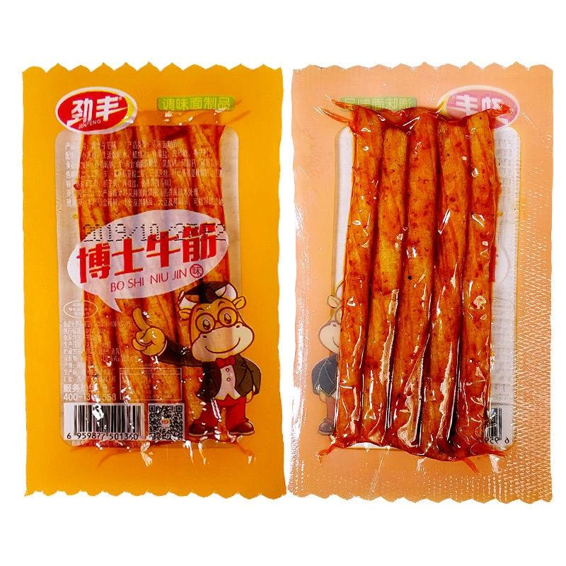 劲丰博士牛筋辣条辣片小吃儿时怀旧麻辣小零食休闲面筋辣条