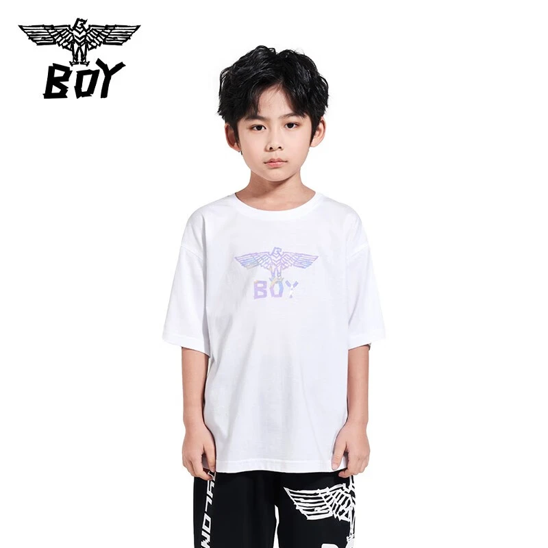 BOY童装男女童 针织短袖T恤宽松翅膀舒适柔软K01007