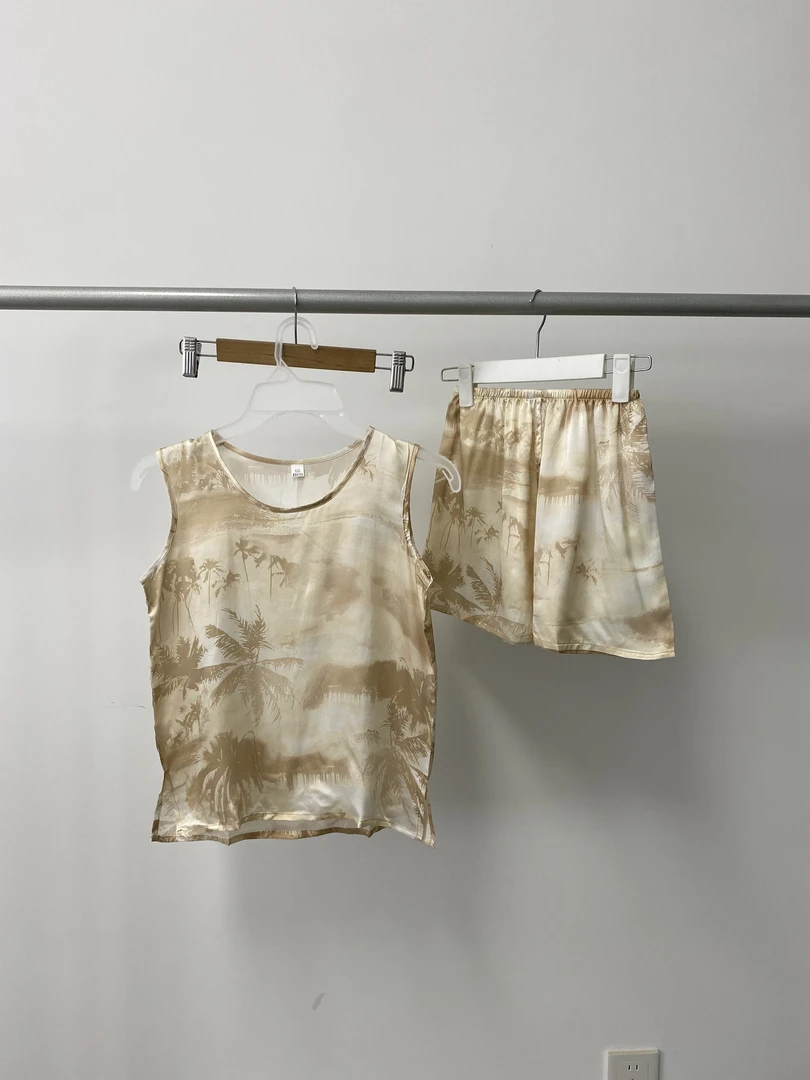 【桑蚕丝儿童家居服】真丝睡衣外穿百搭男女童