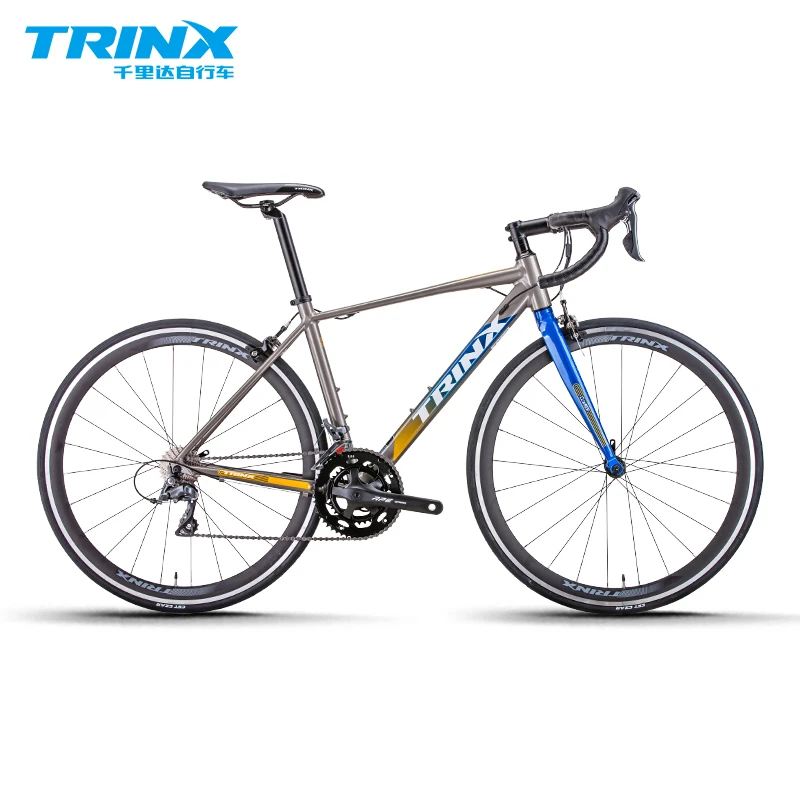 TRINX/千里达博途2.0公路自行车铝合金内走线推荐成人公路车