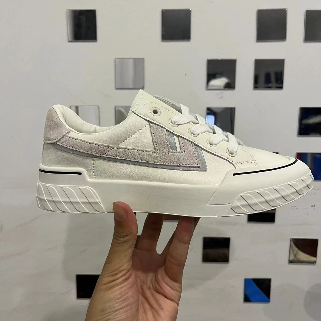 【直播链接】回力小白鞋女2024秋季新款学生低帮皮面百搭休闲鞋板鞋