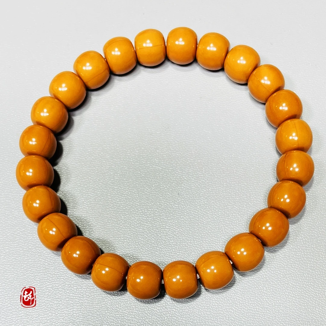 全品无暇猴头核桃老型极限弧9.5mm极致抛光归圆无黑点凹坑不染色