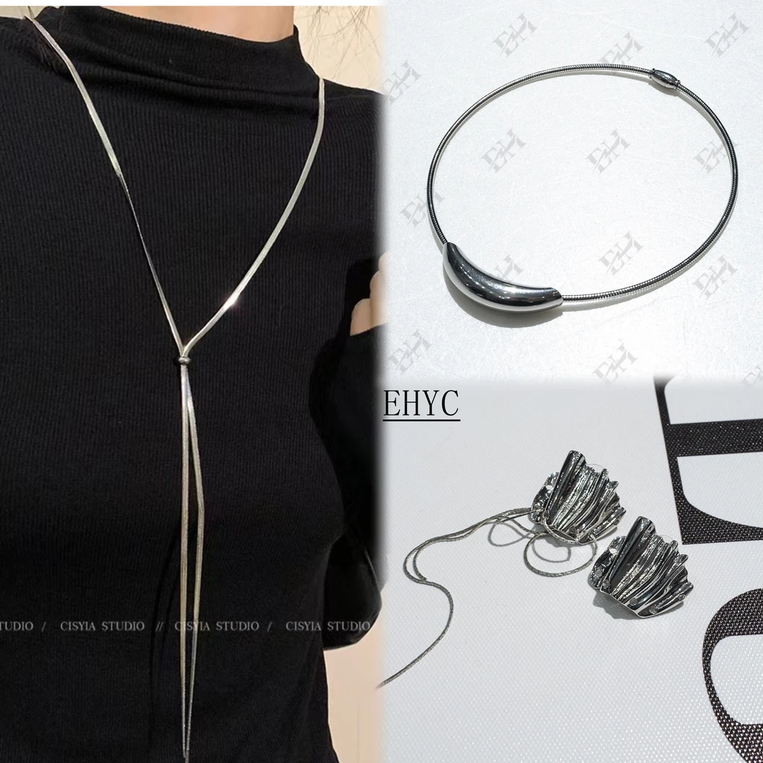 铜合金皮质项链 铜合金皮质项链 EH品牌-时尚气质CD项链（002）