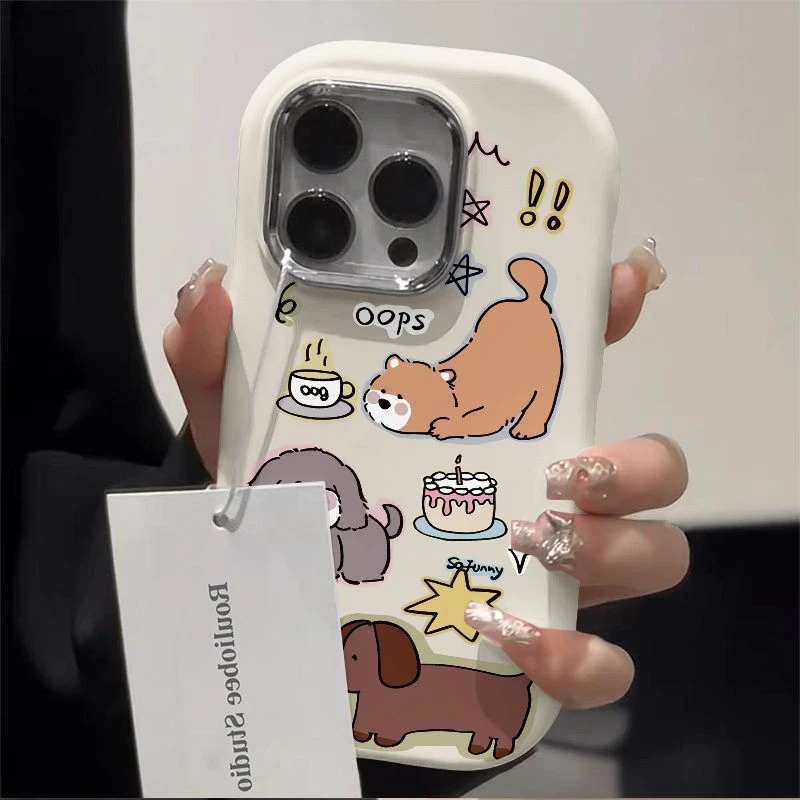 苹果小米oppovivo华为适用iPhone12/13/14/15手机壳高级感创意软