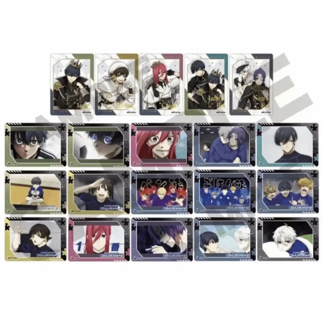 【蓝色监狱】  透卡系列  一包两枚   动漫周边