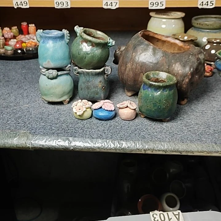 红陶20CM以下微微瑕不退不换