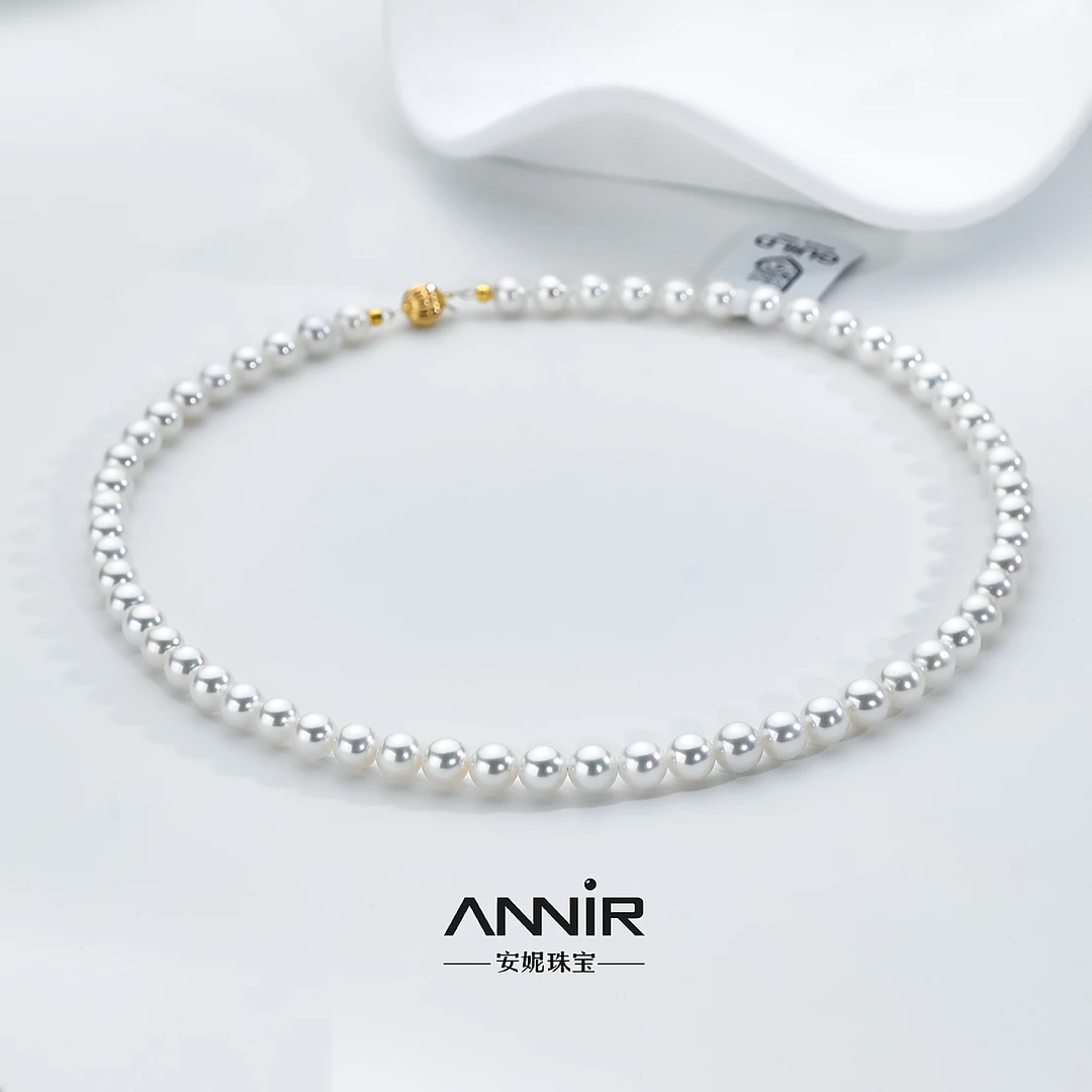 “欧若拉”无核限量珍珠项链（吉尔德）7-8mm 1894H00DY不含定位扣