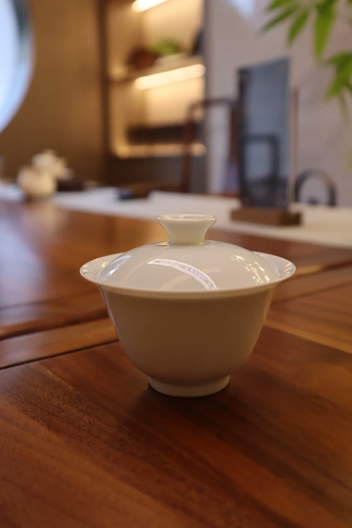 景德镇手工盖碗120cc不烫手