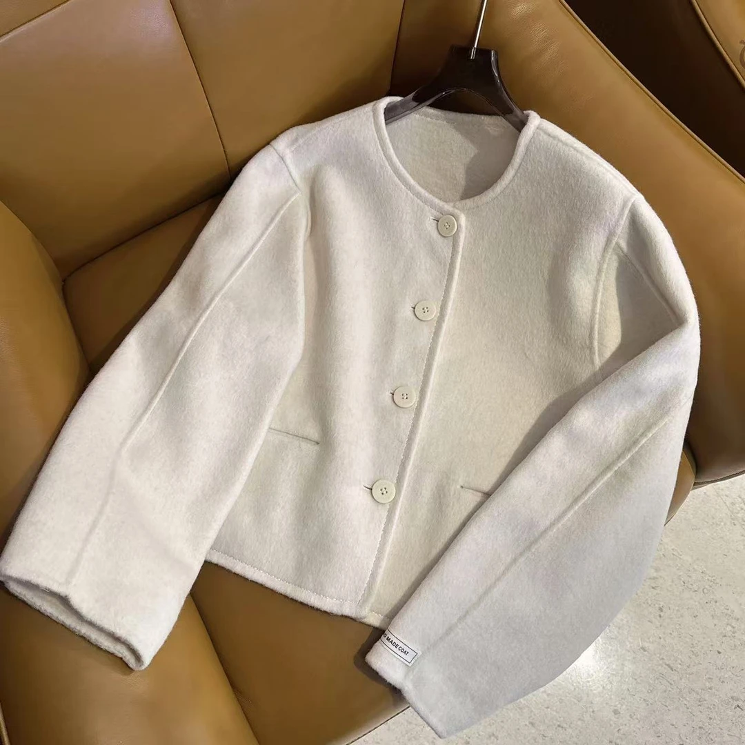 【MEIPEI泡芙】澳洲超细羊毛外套24110201