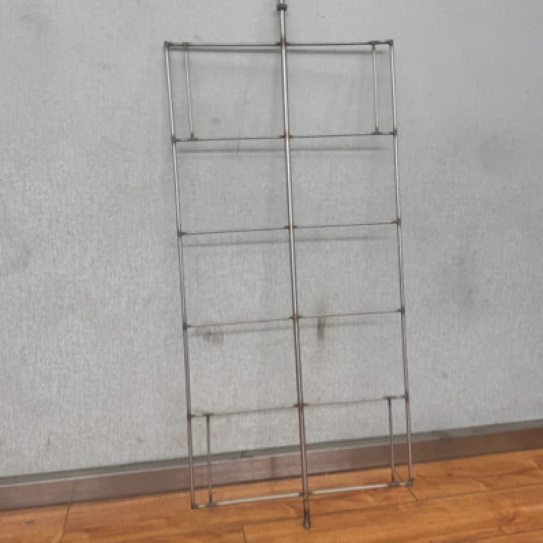 不锈钢实心单羊烤架