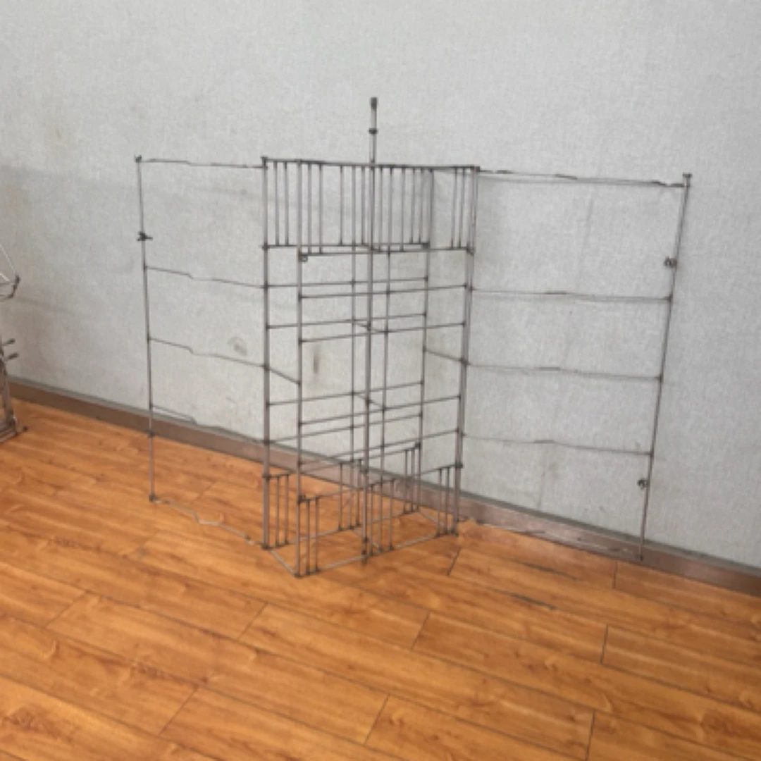 实心双羊快速绑羊架不锈钢材质耐用