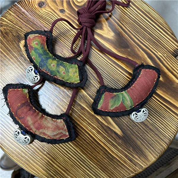 木澜珊 手工装饰配饰时尚复古百搭软饰十字绣