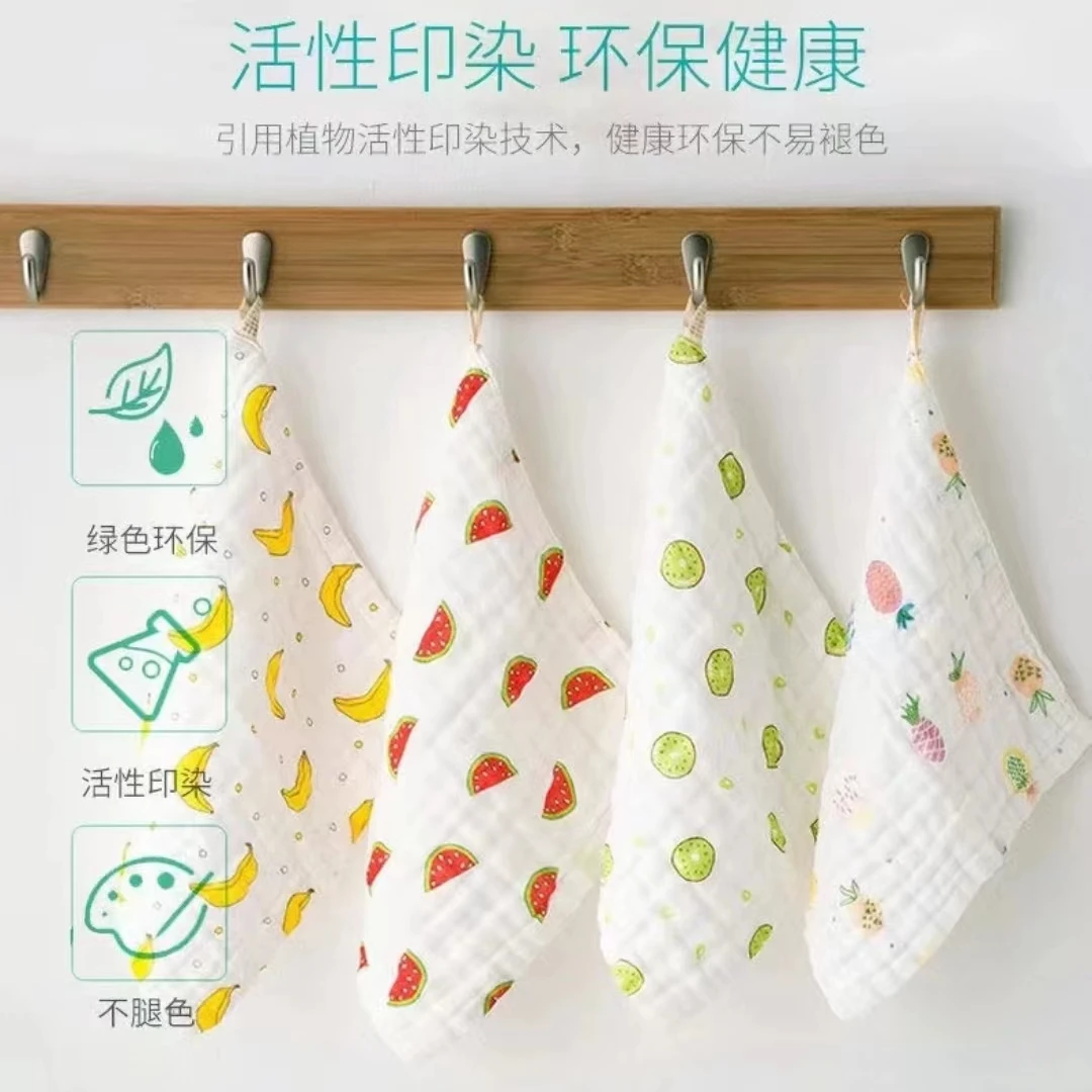 六层泡泡纱方巾拍一发七