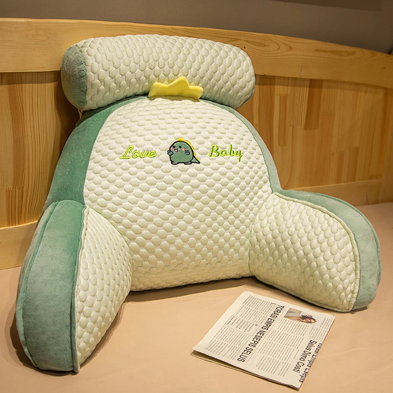 冰豆豆床头靠枕软包大靠背垫床上看书玩手机宿舍垫腰沙发护腰抱枕