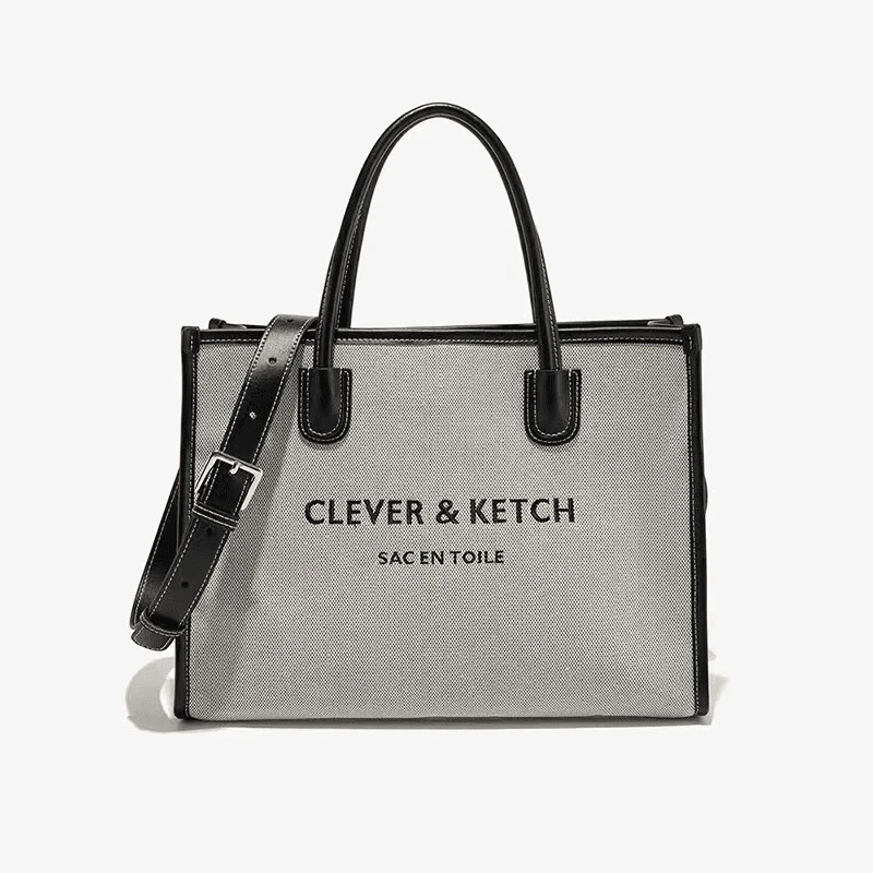 CLEVER高级感托特包包女2024新款大容量通勤手提大包包女