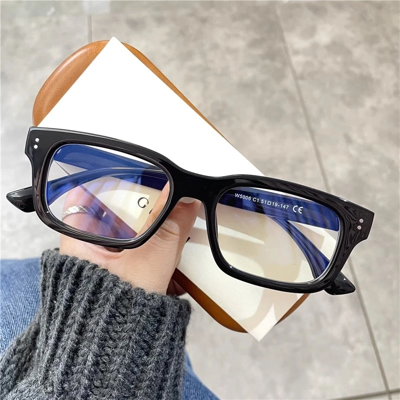 GENTLE MADMRER黑色小方框近视眼镜男女素颜可配有度数平光潮流眼